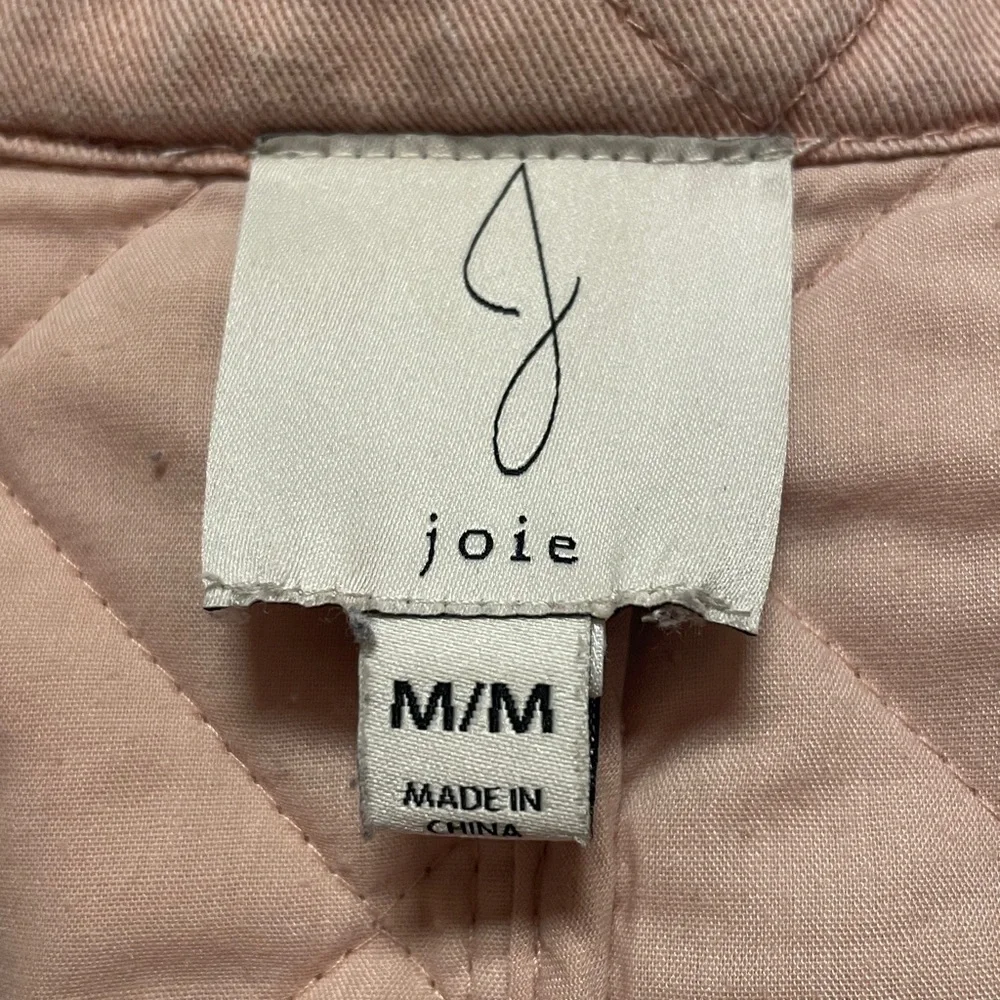 Joie Blush Quilted Button-Up Jacket - Picture 2 of 5